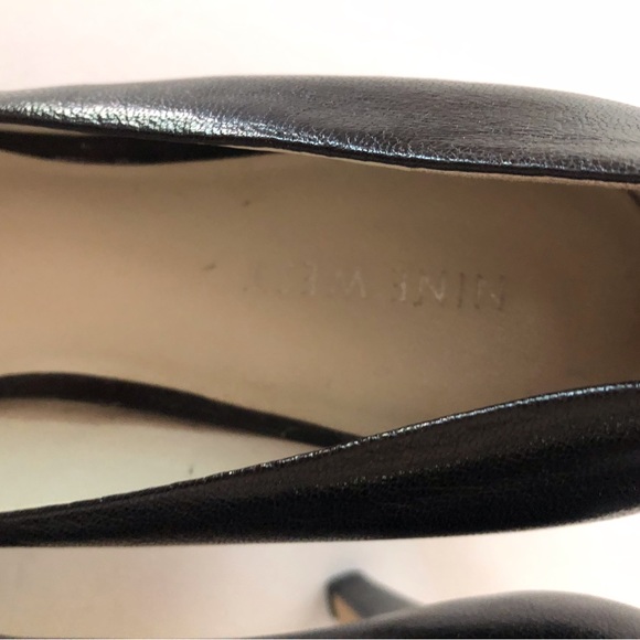 Nine West black heels - Picture 5 of 6